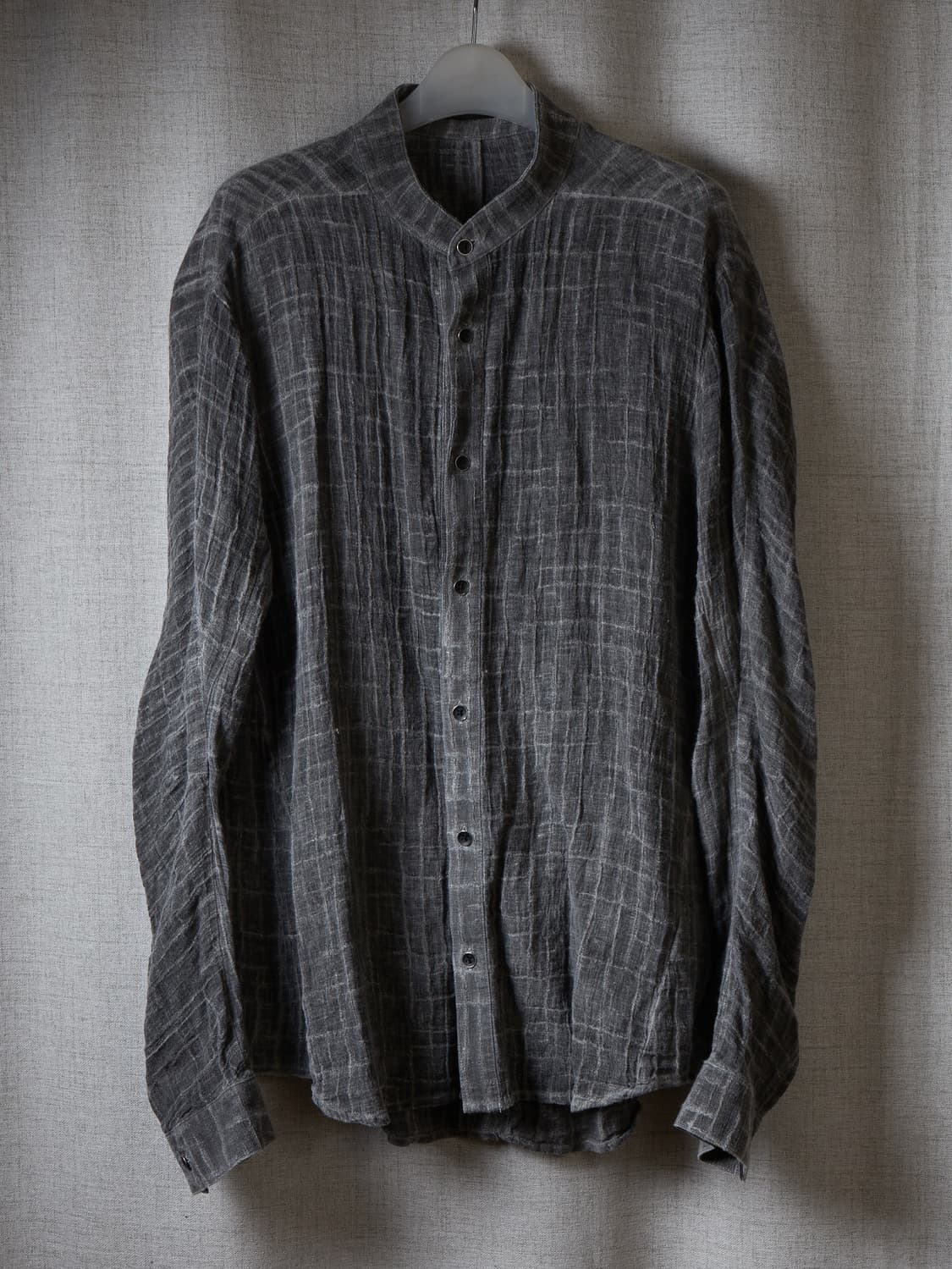 D.hygen 리넨 카라리스 셔츠 상품이미지2