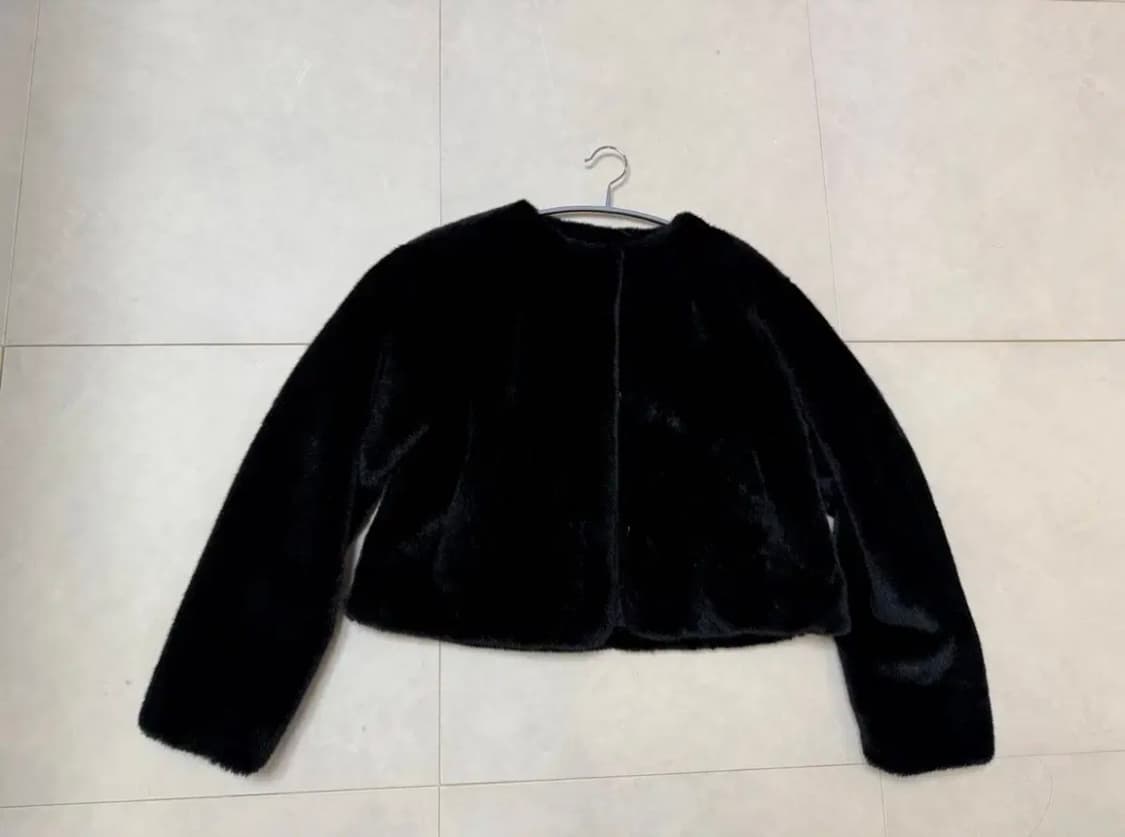 유어네임히얼 퍼 자켓 코트 상품이미지4