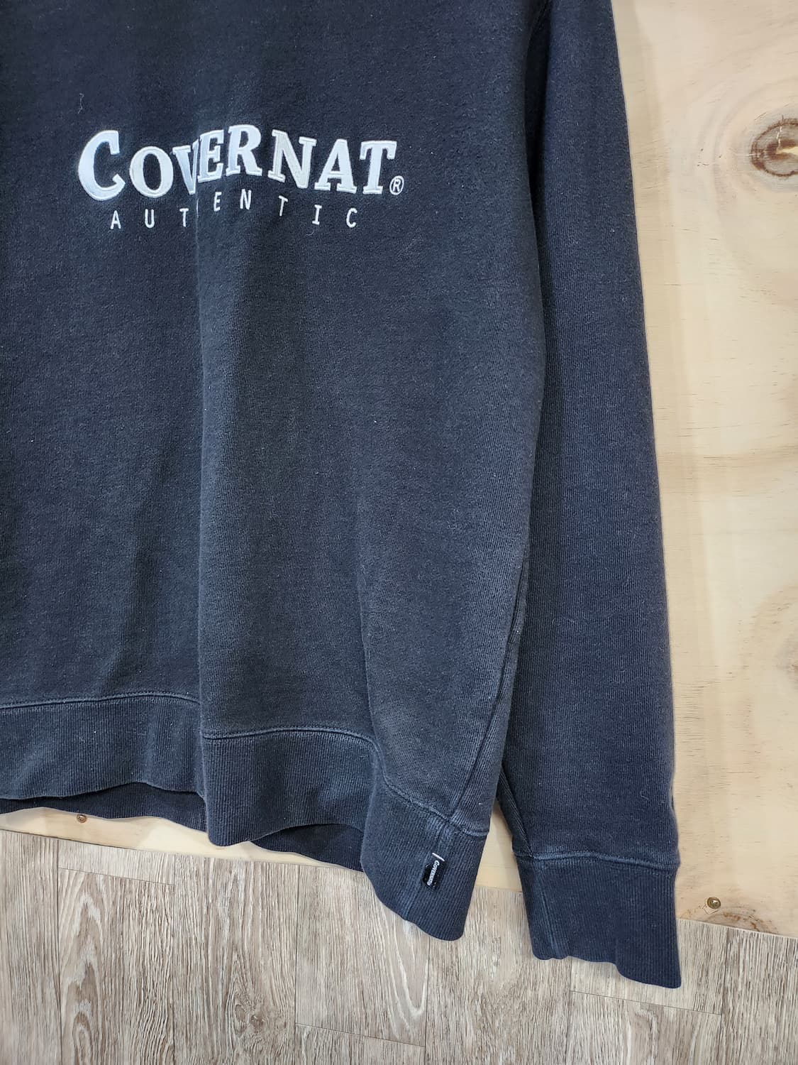 1031) 커버낫 로고 맨투맨 티셔츠 상품이미지4