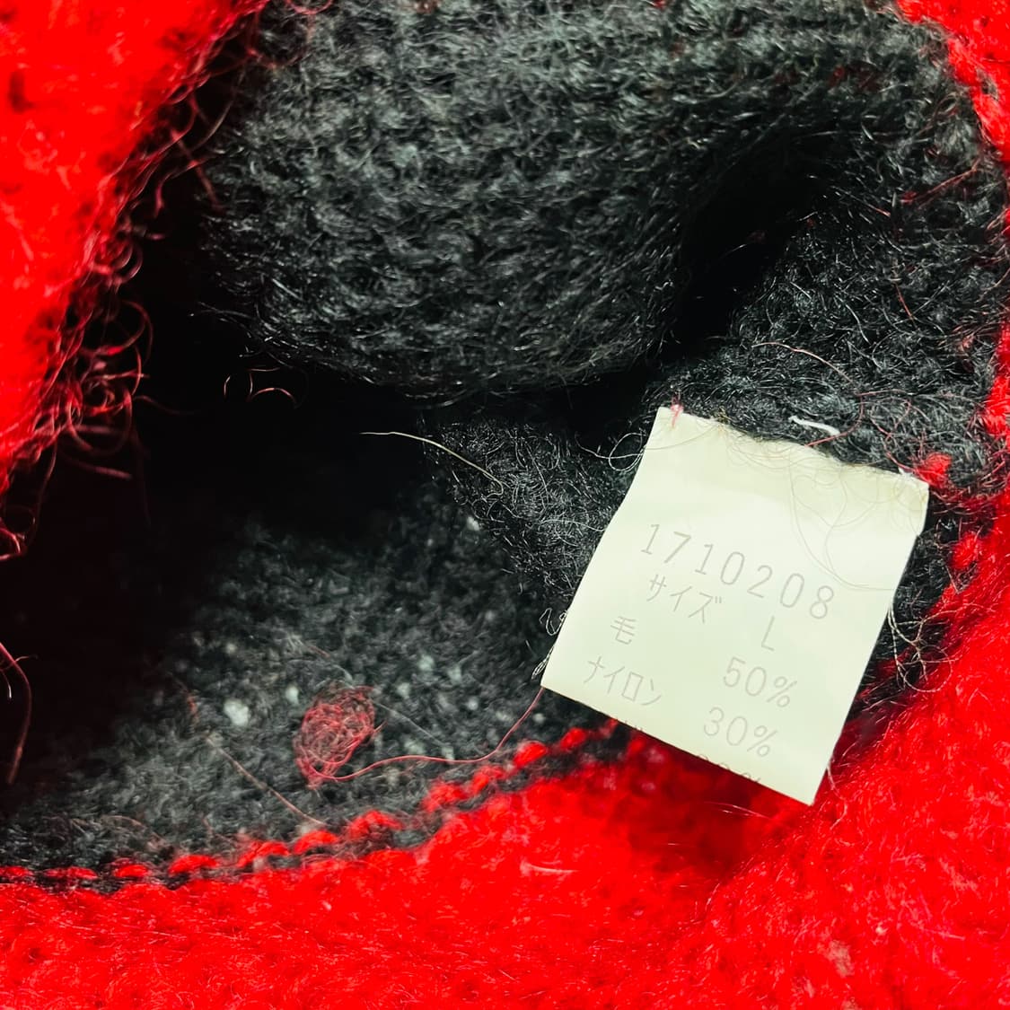 Vintage Kurt Cobain Style Wool kint 상품이미지5