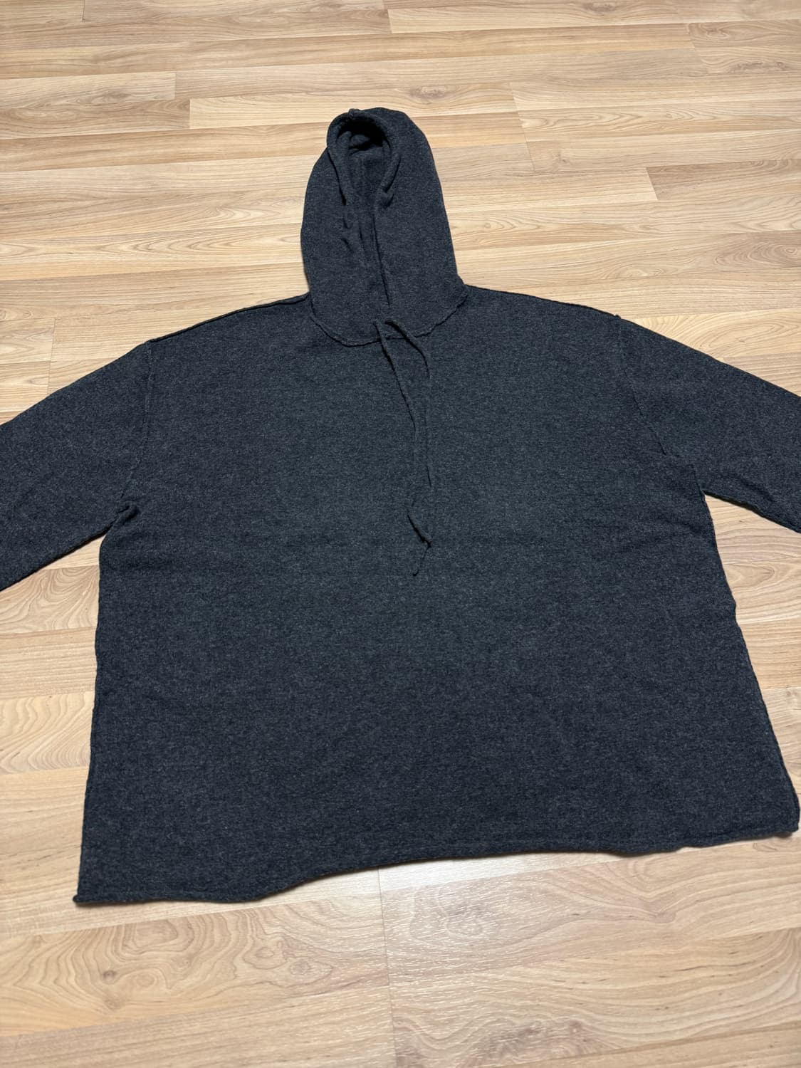 부희 buhee 울 캐시미어 후디 니트 상품이미지4