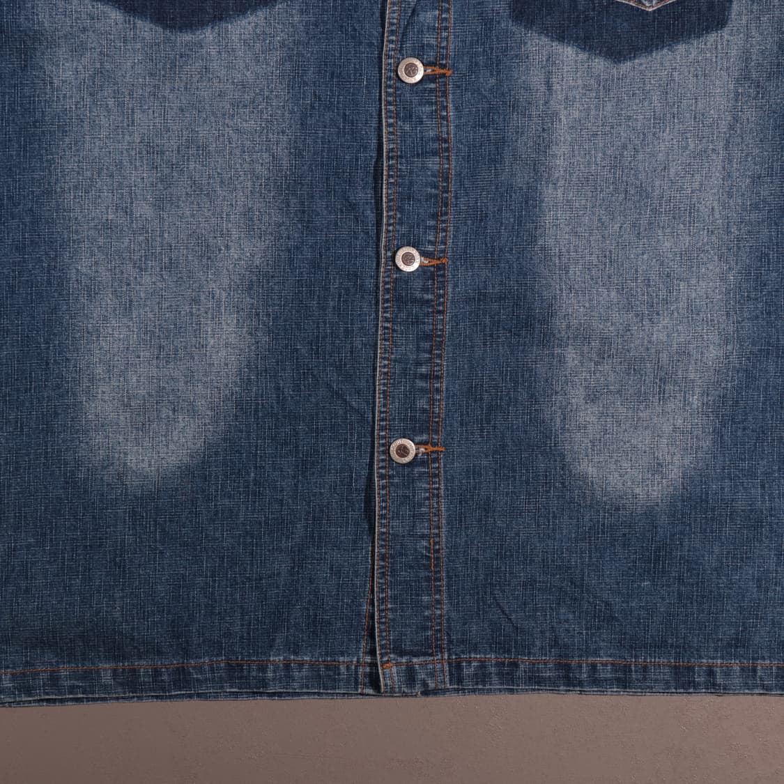 90s 넉아웃 올드스쿨 반팔 데님자켓 상품이미지4