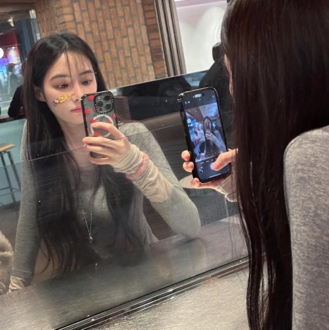 스컬프터 Triple Layered L/S Tee Melange Gray 상품이미지2