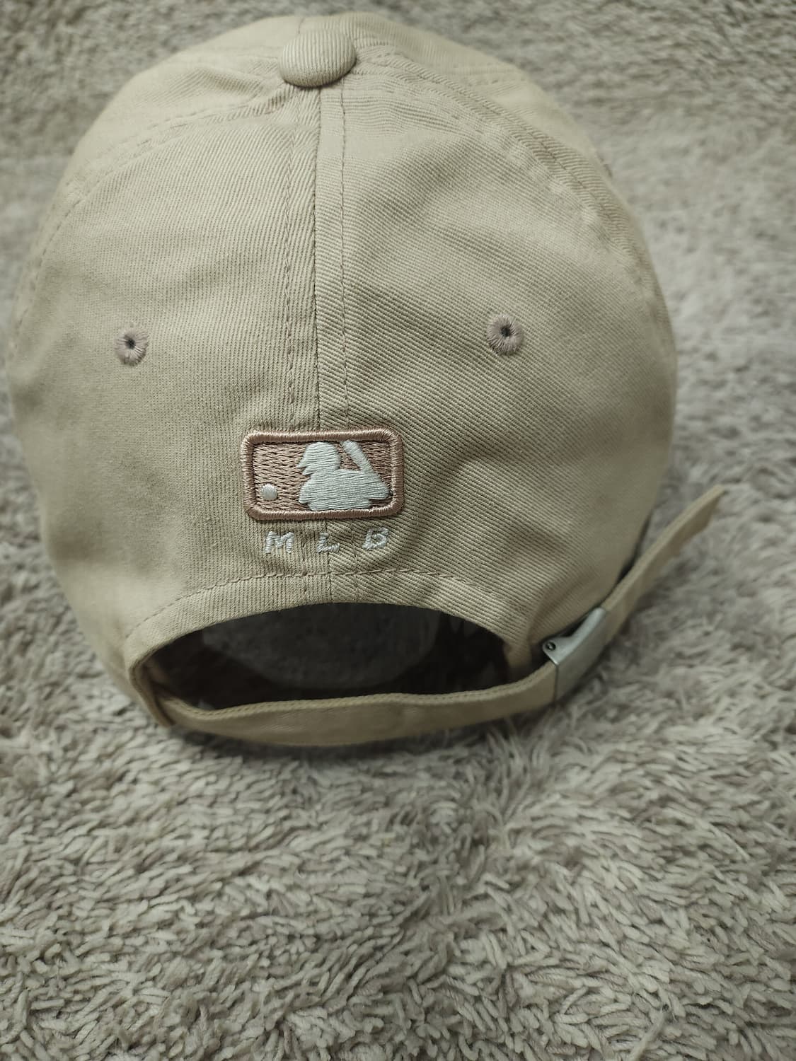 MLB 뉴욕 양키스 베이지 볼캡 모자 상품이미지6