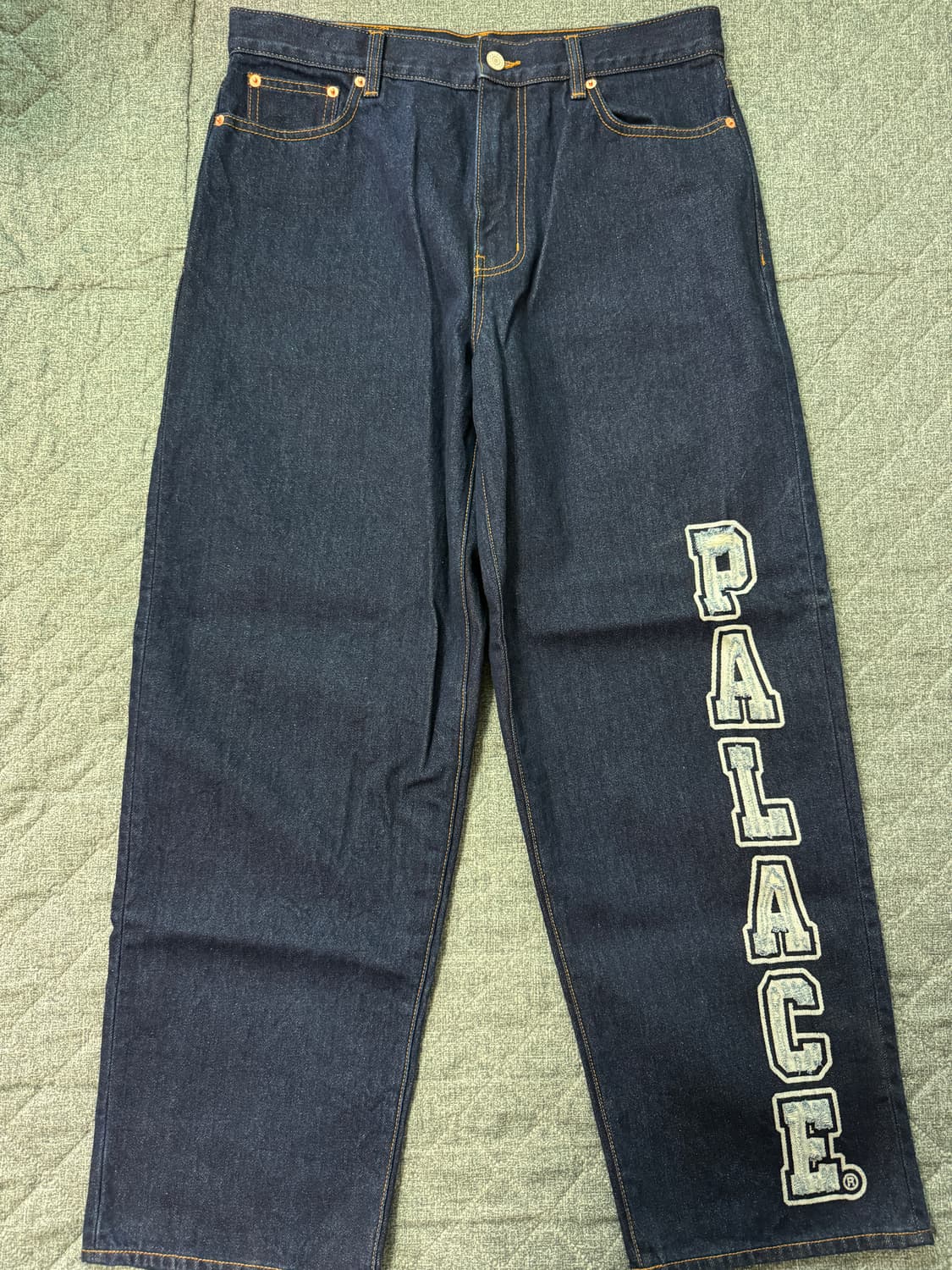 (30)팔라스 P90 컬리지 스트레스 배기진 인디고 워시 상품이미지1