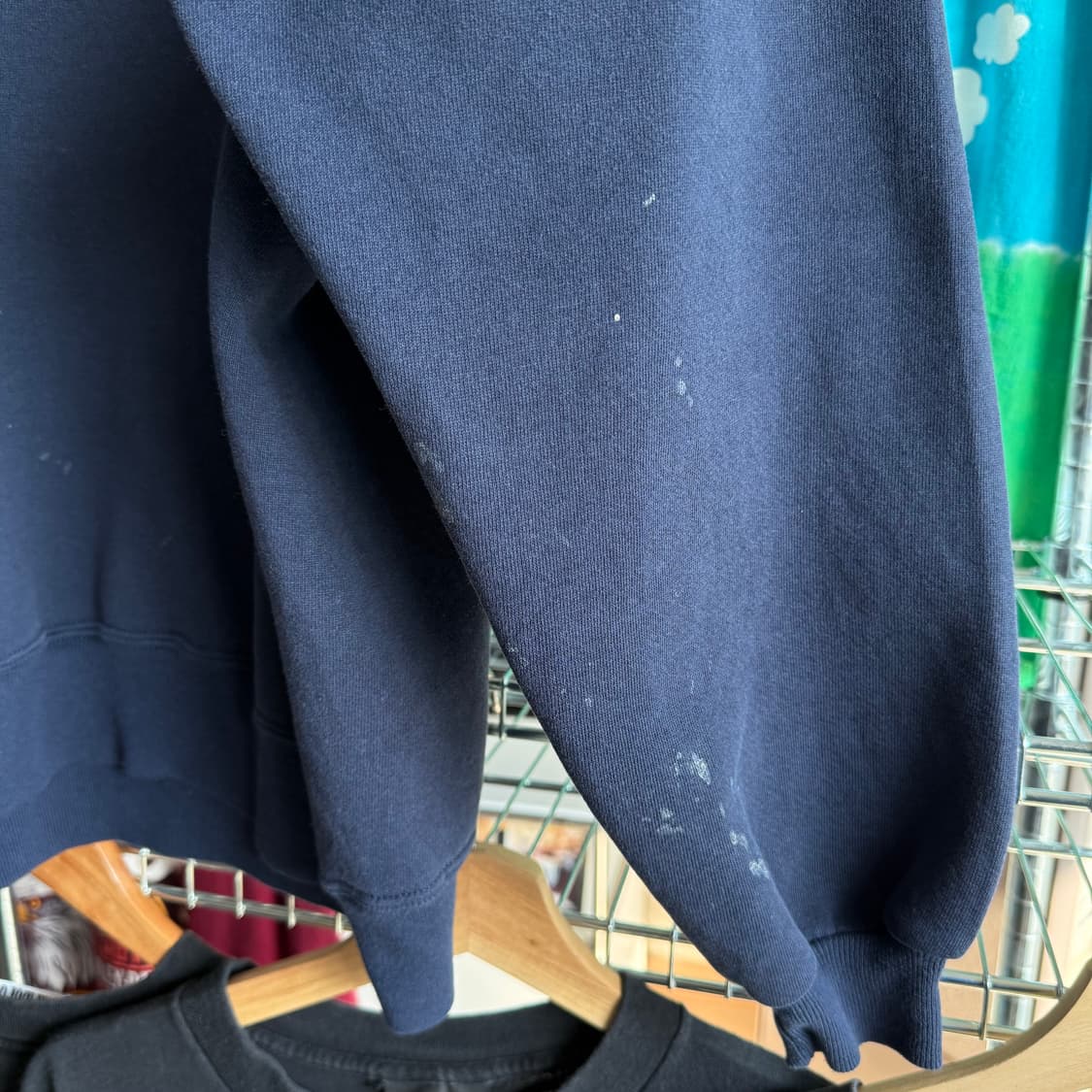 90s 러셀 스웻셔츠 네이비 상품이미지5