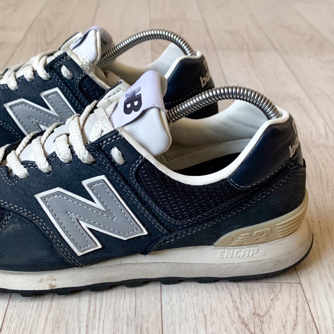 뉴발란스 x 포터리 574 프리미엄 네이비 상품이미지2