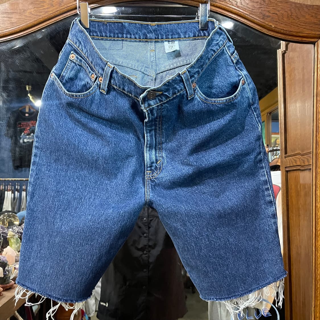 90s 리바이스 512 데님.반바지 상품이미지1