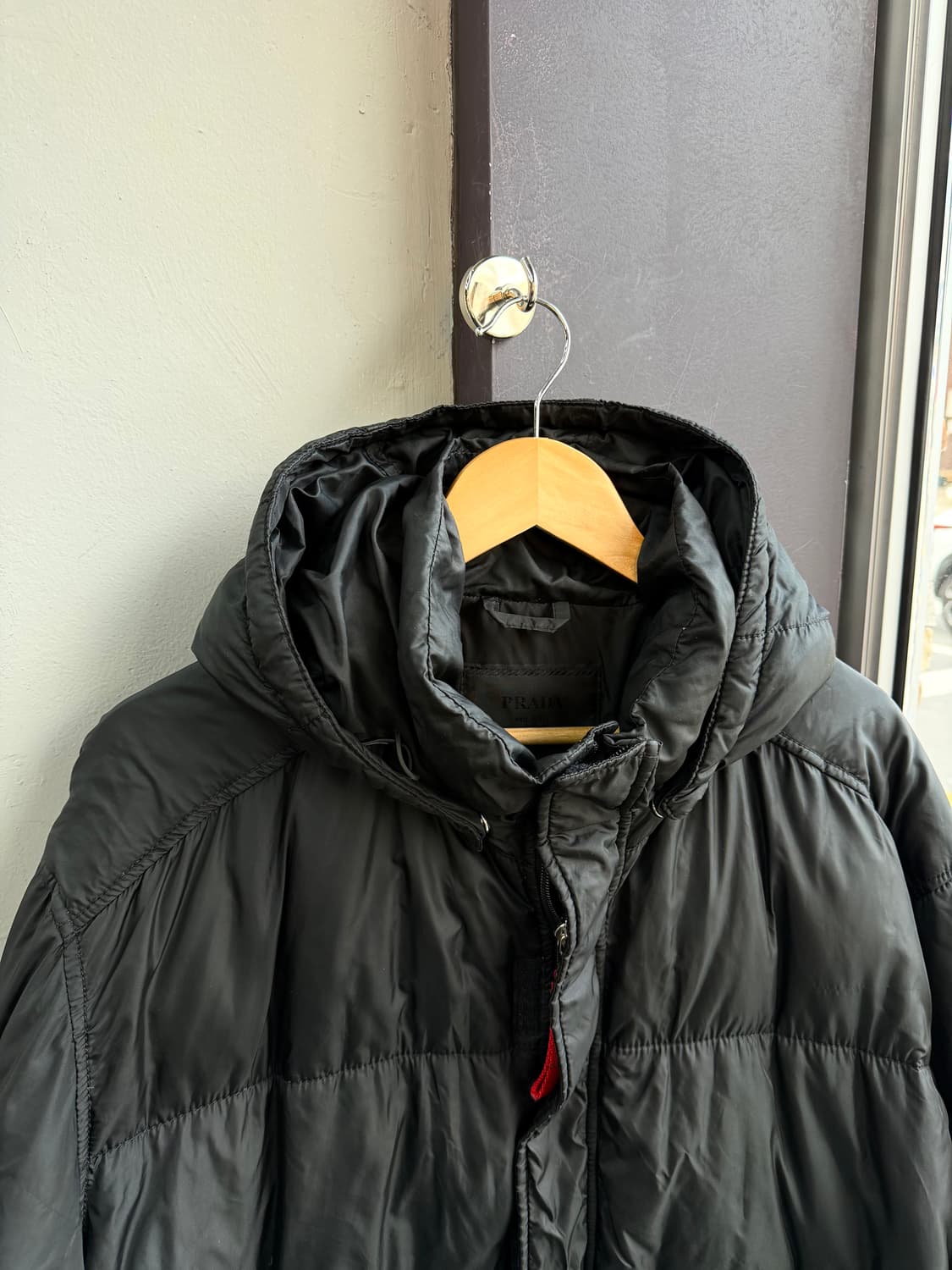 .52/ 프라다 00s 아카이브 다운 롱패딩 점퍼 상품이미지3