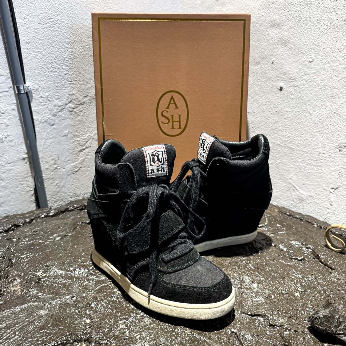 ASH – Western Buckle Wedge Sneakers  200 상품이미지7