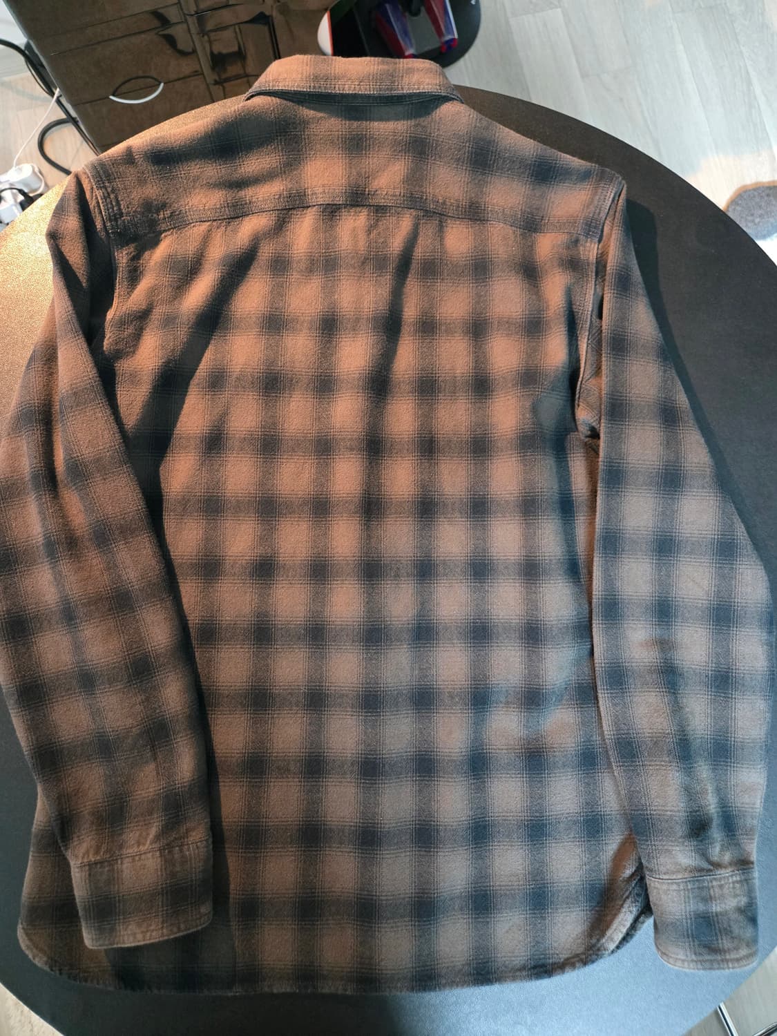 RRL 플래드 워크 셔츠 상품이미지3