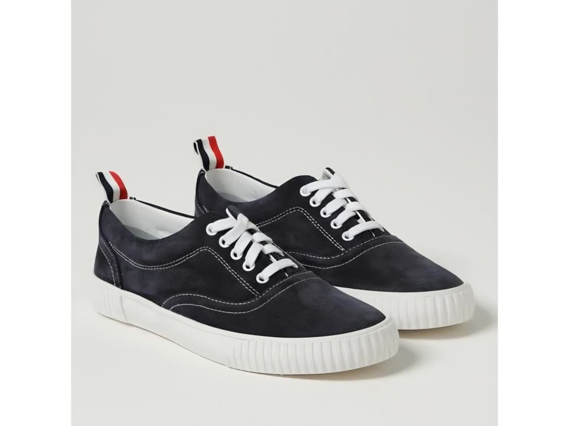 [정품] 톰브라운 25FW 남성 비텔로 카프 헤리티지 스웨이드 스니커즈 상품이미지5