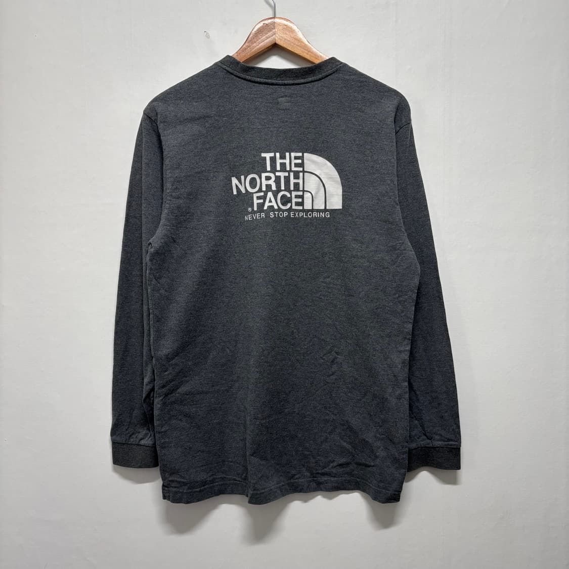 노스페이스 차콜 긴팔티 상품이미지2