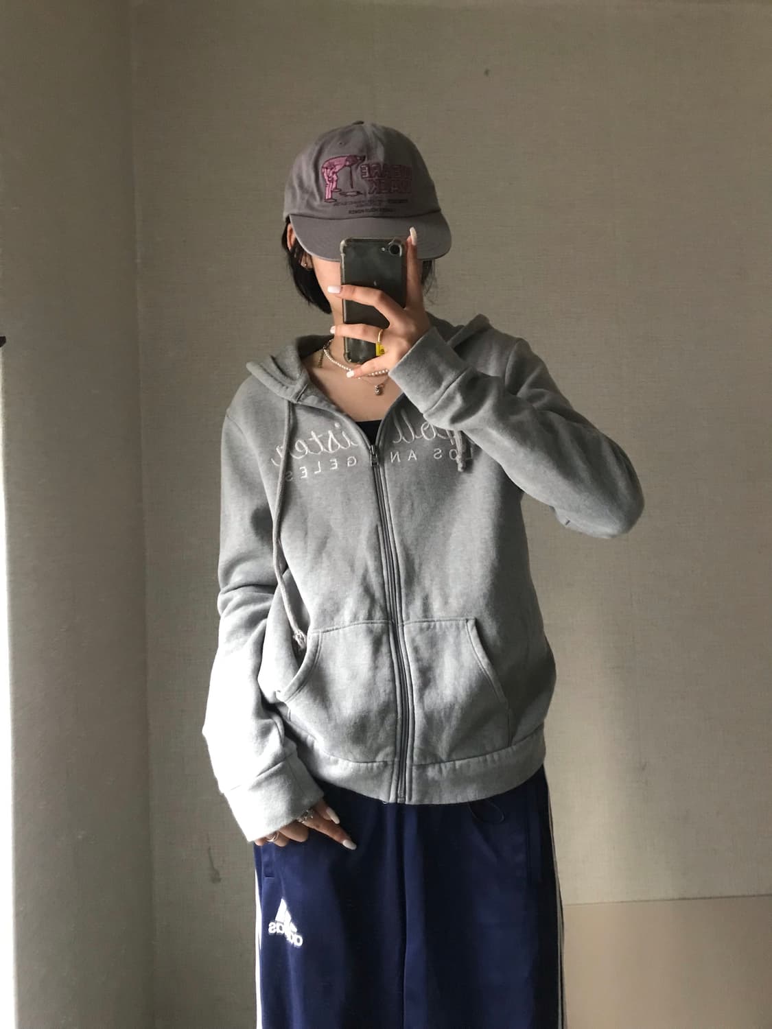 홀리스터 뮤트그레이 후드집업 상품이미지1