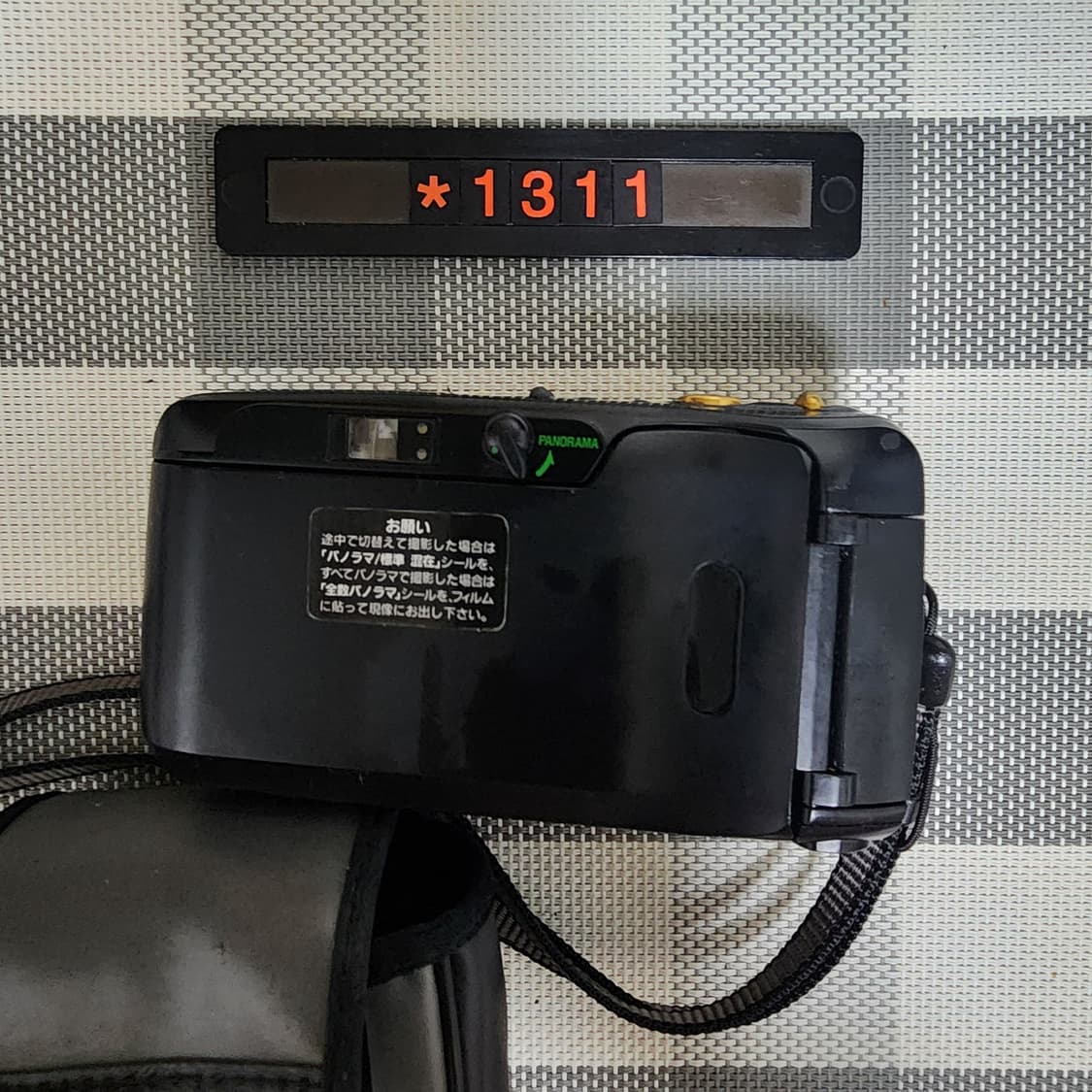 올림푸스 뮤 줌 디럭스 블랙바디 필름카메라 파우치포함 상품이미지4