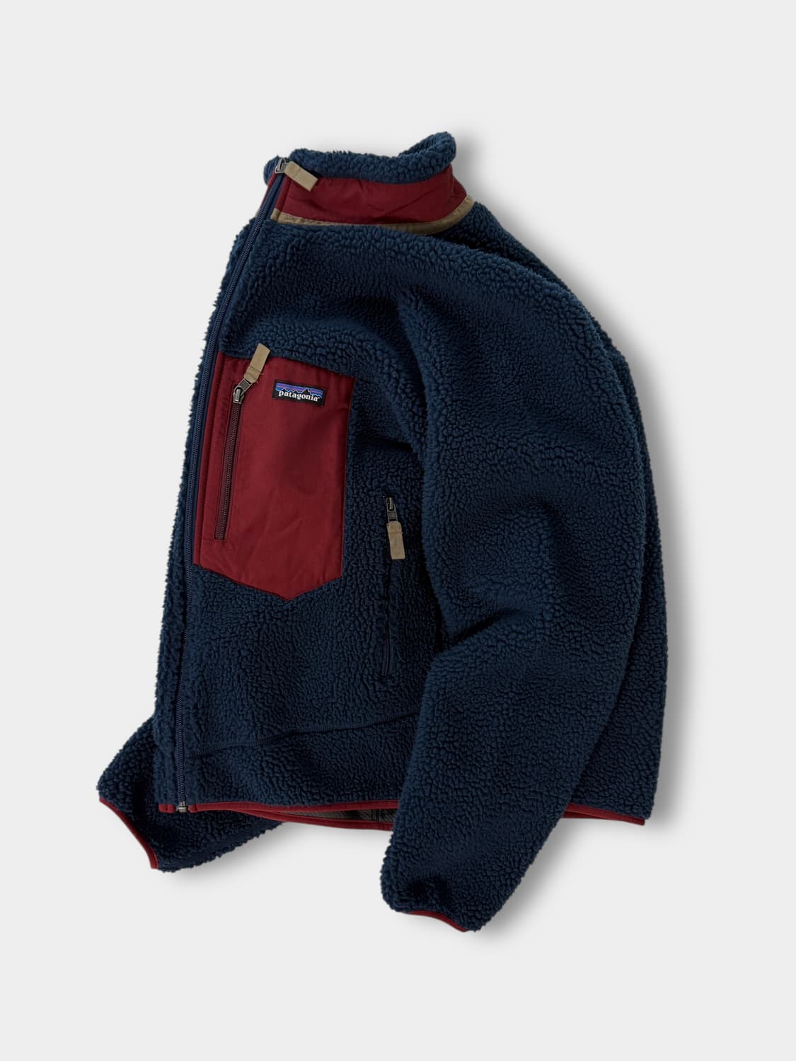 파타고니아 루즈핏 레트로 X 스톤블루 플리스 자켓 상품이미지2