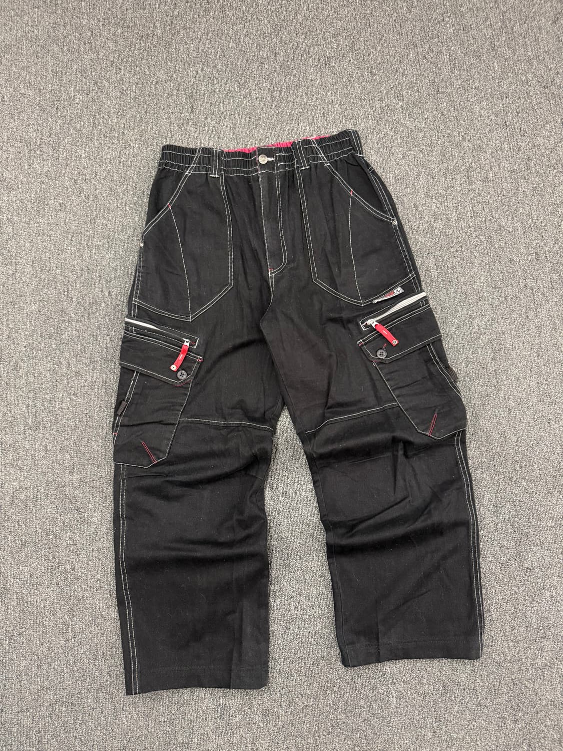 M)HOBO Denim 빈티지 카고 블랙 데님팬츠 상품이미지3