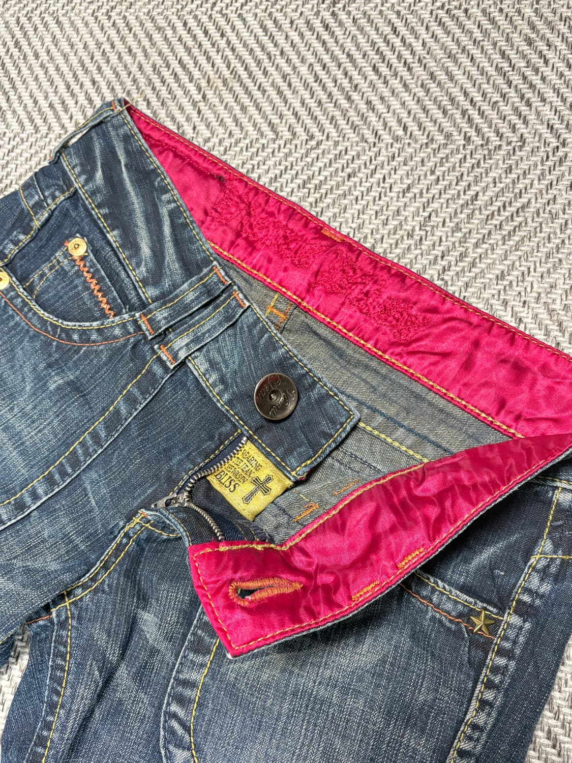 Edwin Something 빈티지 플레어진 부츠컷 데님 해 상품이미지4