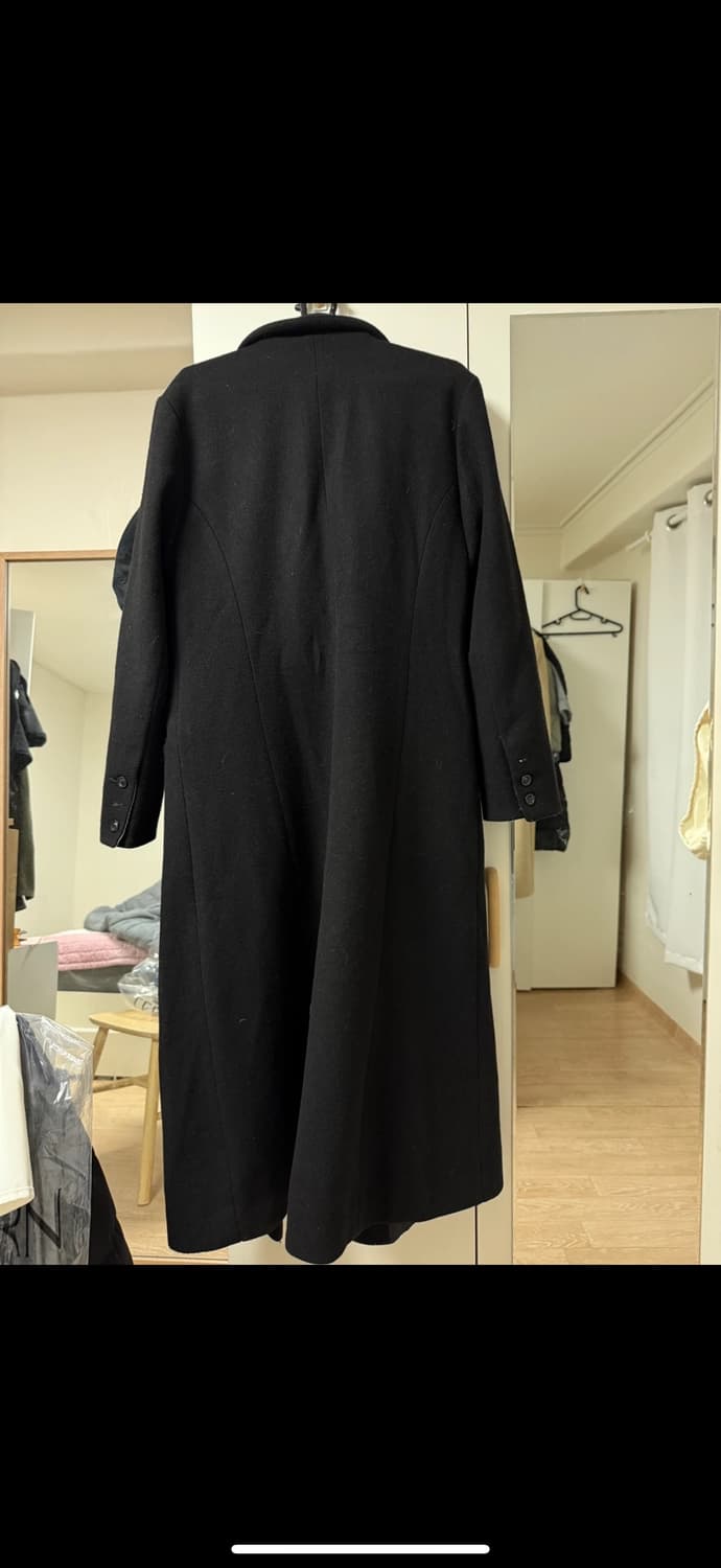 스타일난다 블랙 롱코트 상품이미지4