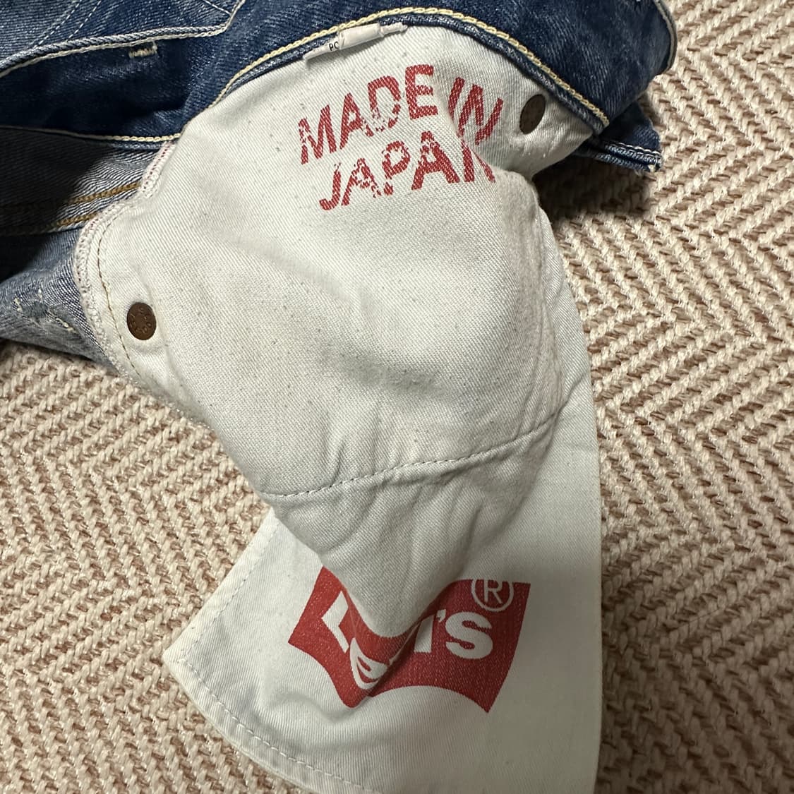 LEVI'S 502 japan made selvedge jeans 상품이미지5