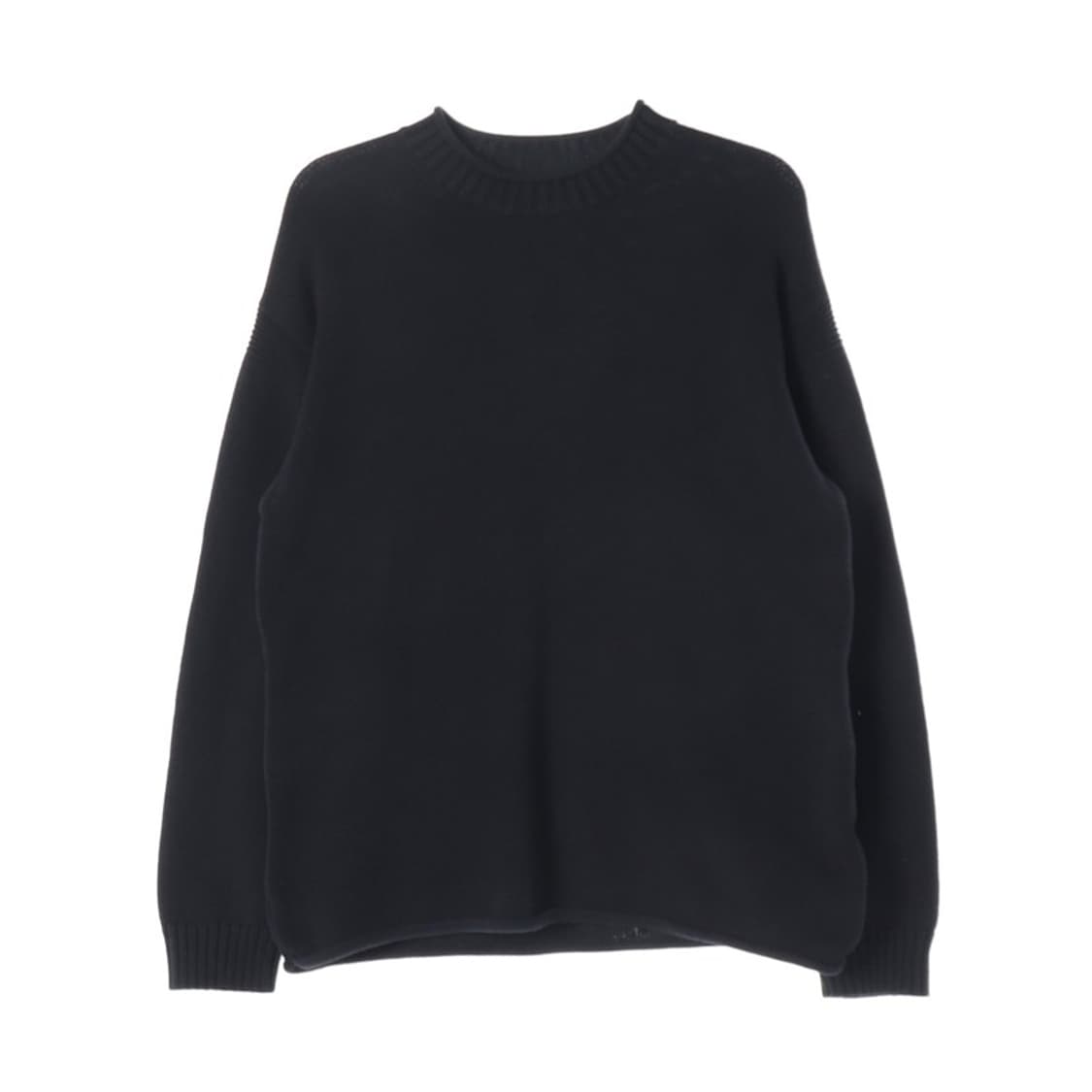 ZARA 블랙 라운드넥 크루넥 니트 L 상품이미지1