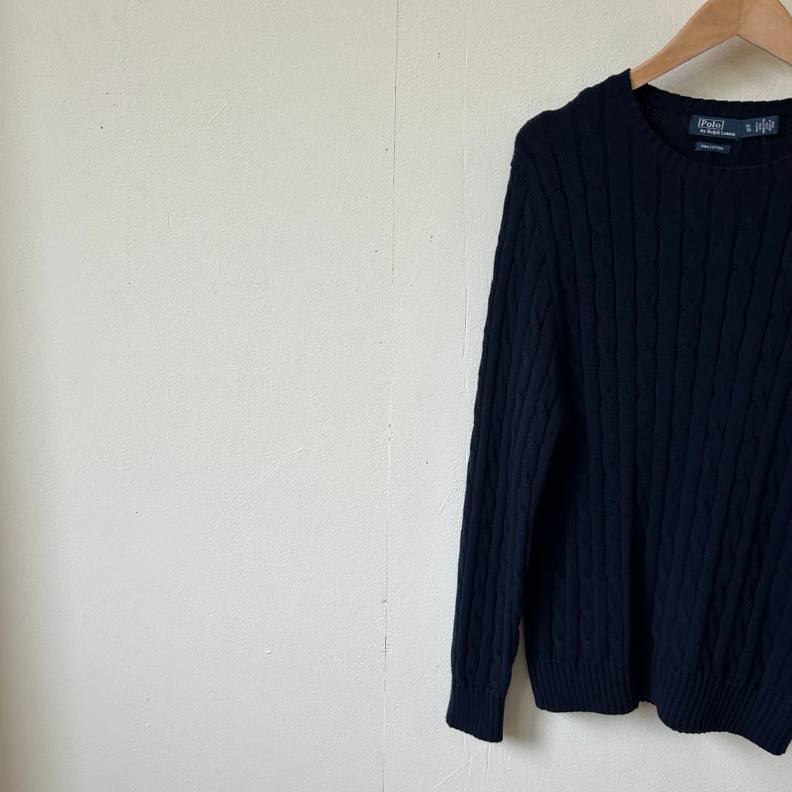 폴로랄프로렌 네이비 케이블 스웨터 상품이미지6