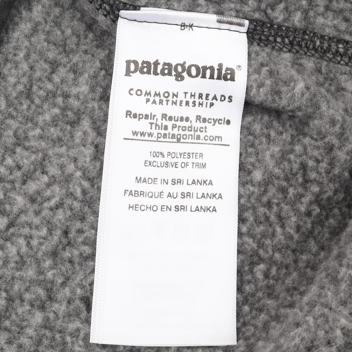 파타고니아 그레이 베터 스웨터 플리스 집 자켓 상품이미지9