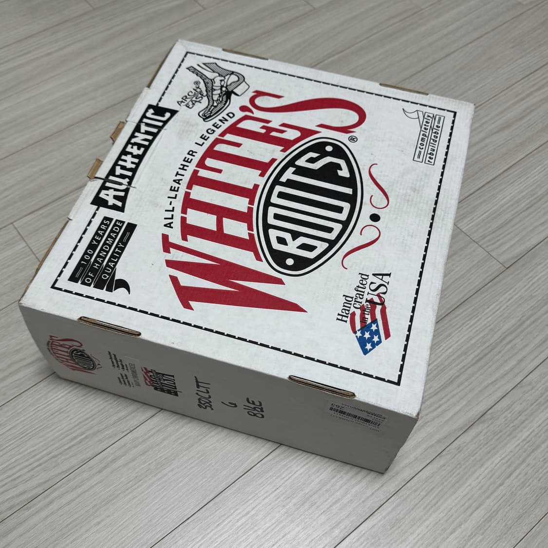 화이츠부츠 스모크점퍼 네이비 크롬악셀 8.5E 상품이미지2