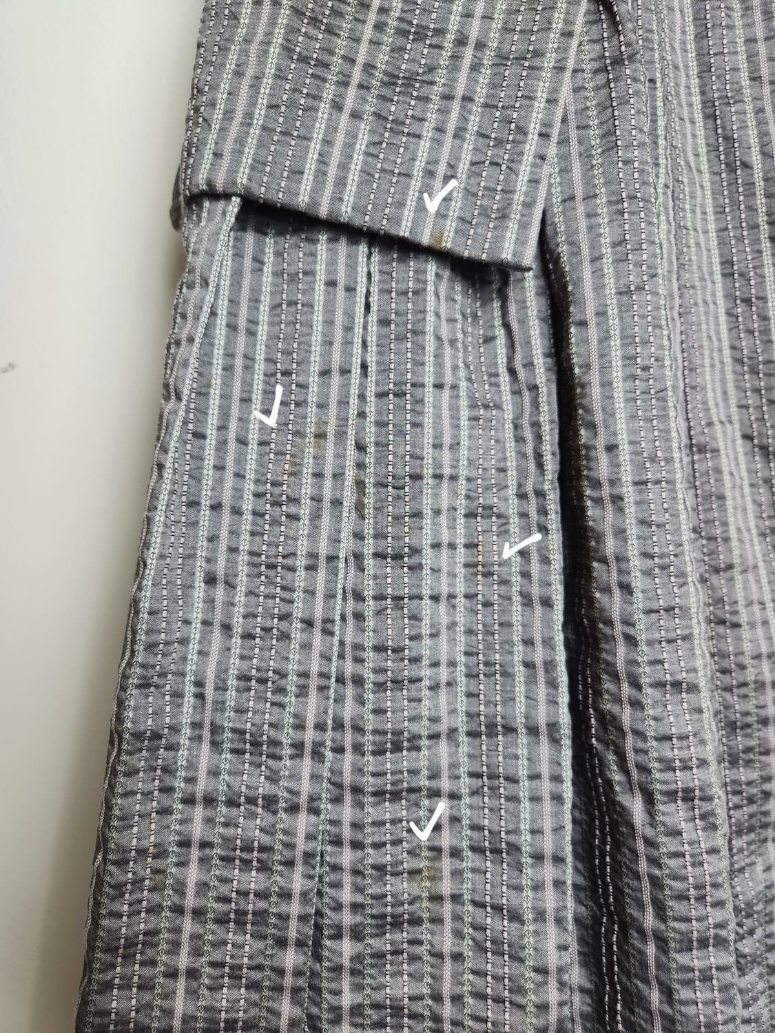 스트라이프 빅포켓 롱스커트 상품이미지10