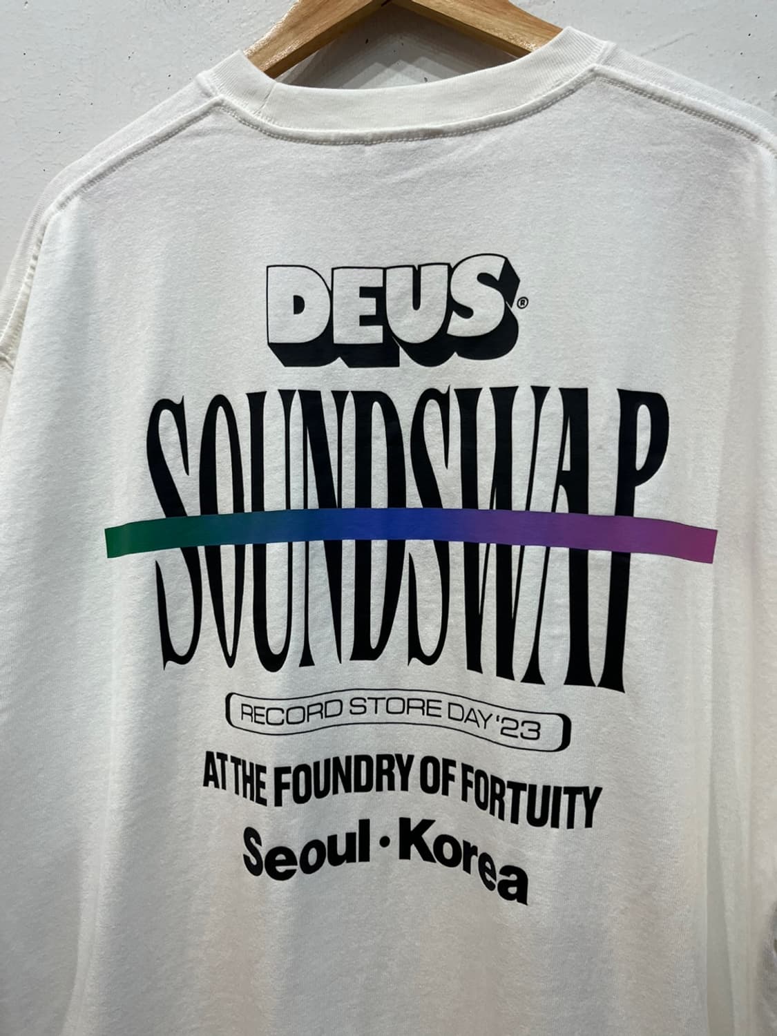 데우스 엑스 마키나 SOUNDSWAP 반팔 티셔츠 L 상품이미지4