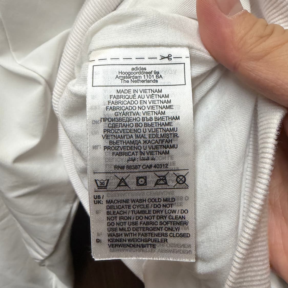 아디다스 아노락 티셔츠  상품이미지3