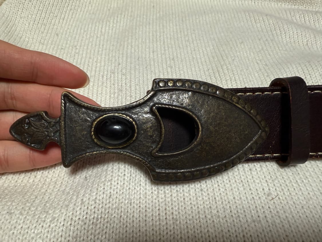 빈티지 고딕 벨트 상품이미지2