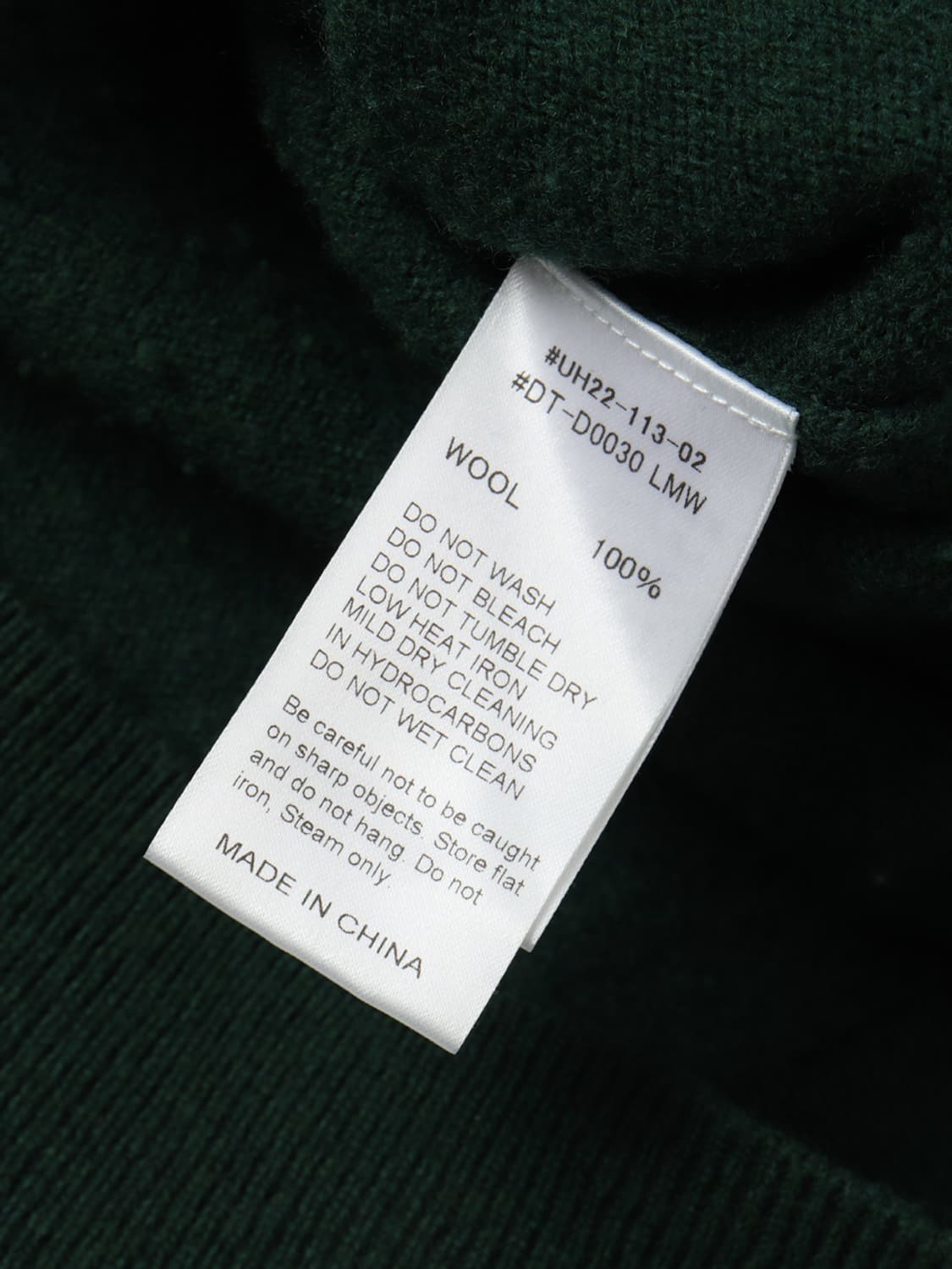 단톤 DANTON Lambs Wool V-neck Cardigan 상품이미지7