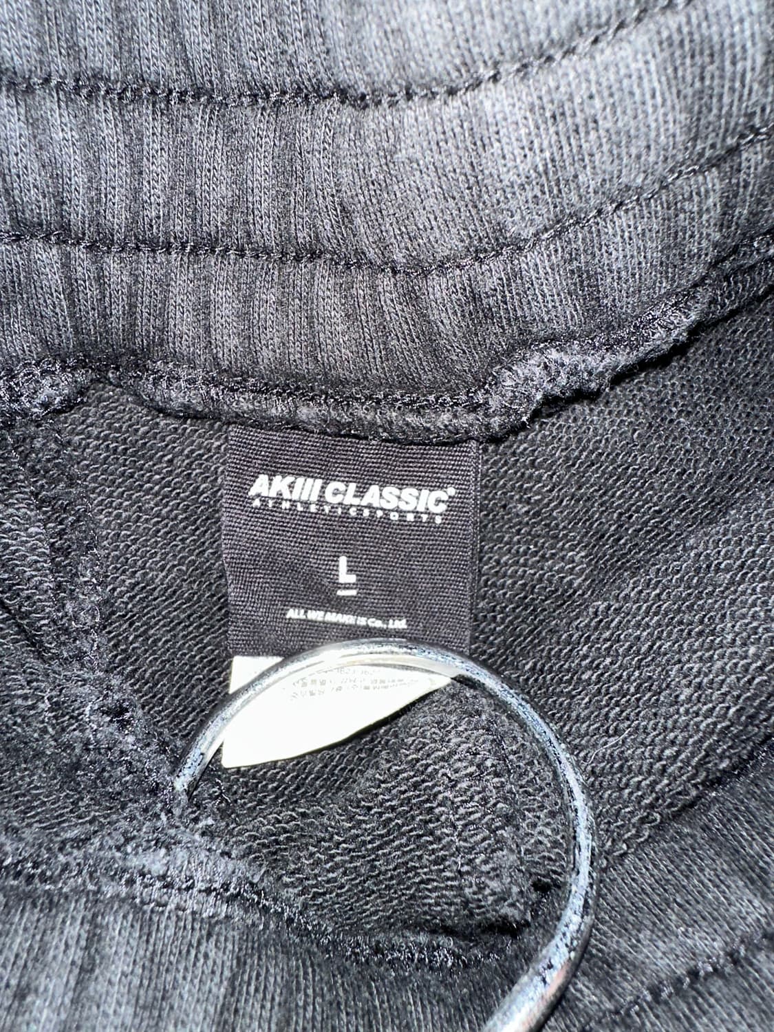 검정색 트레이닝 조거 팬츠 상품이미지3