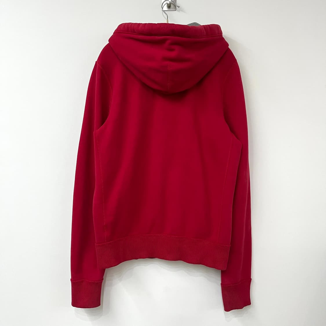 아베크롬비 자수로고 레드 후드집업 상품이미지3