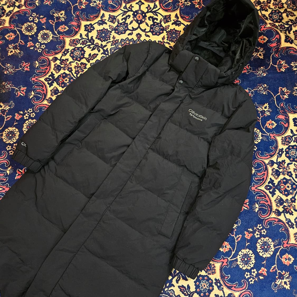 켈빈클라인 22FW CK 퍼포먼스 롱패딩 L size 상품이미지4