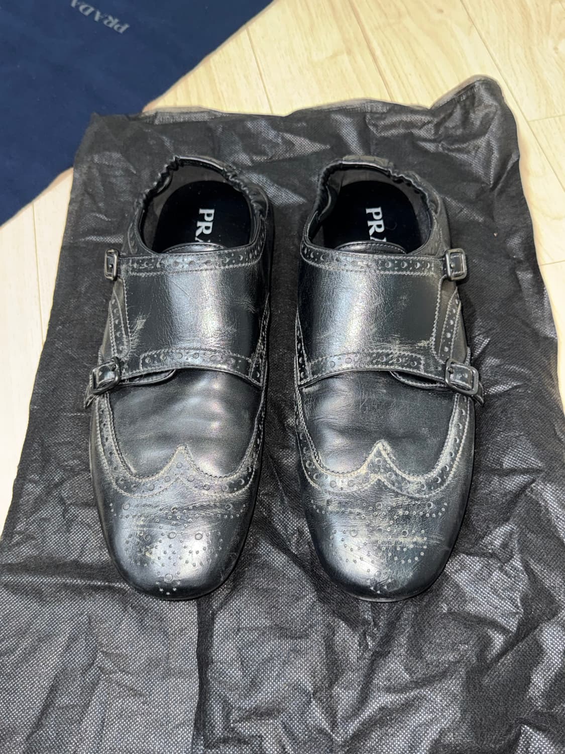 프라다 더블 몽크 스트랩 슈즈 8 상품이미지3