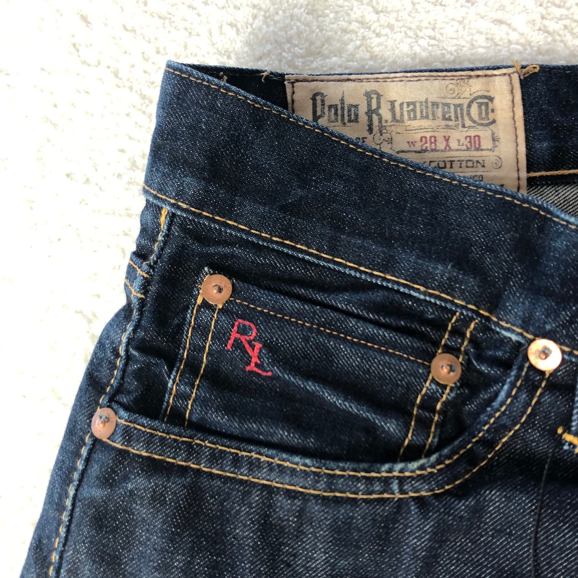 폴로랄프로렌 셀비지 데님팬츠 상품이미지9