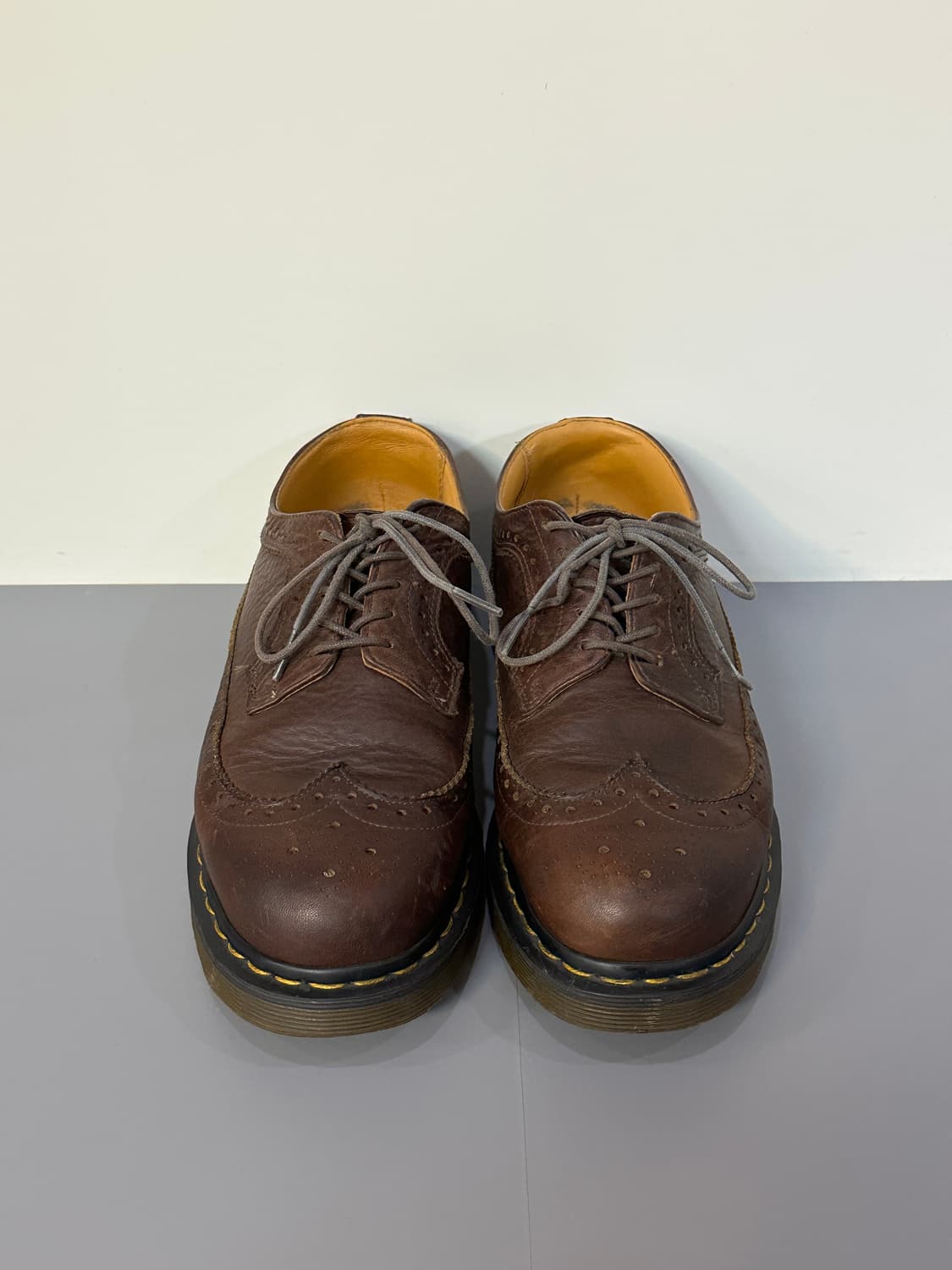 닥터마틴 브라운 윙팁 로퍼 슈즈 상품이미지4