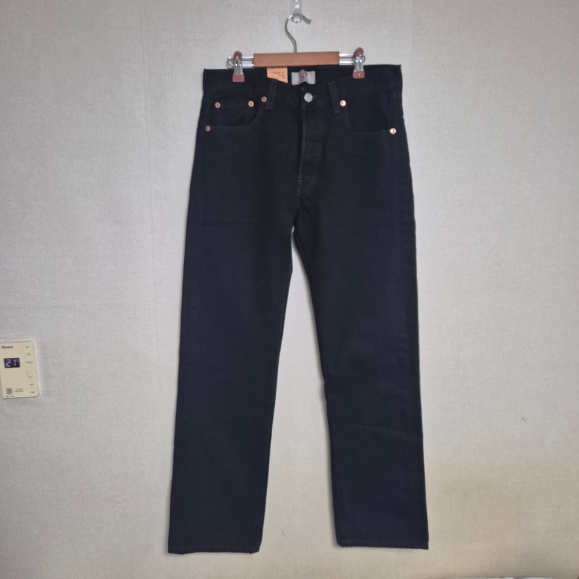 00's Levis 리바이스 501 블랙 데님 데드스탁 상품이미지2