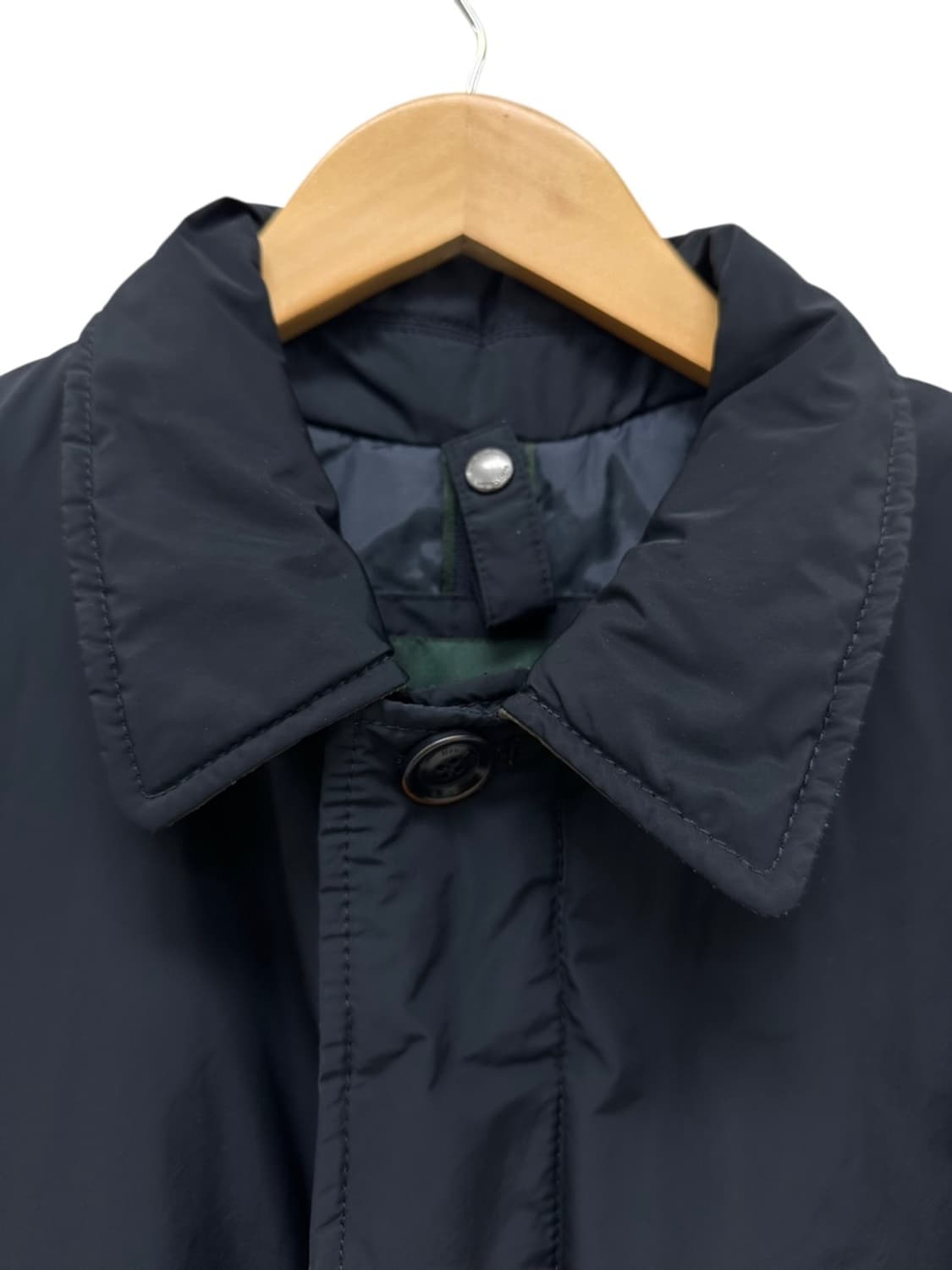 헨리코튼 누빔 롱 자켓 네이비 (M) 상품이미지3