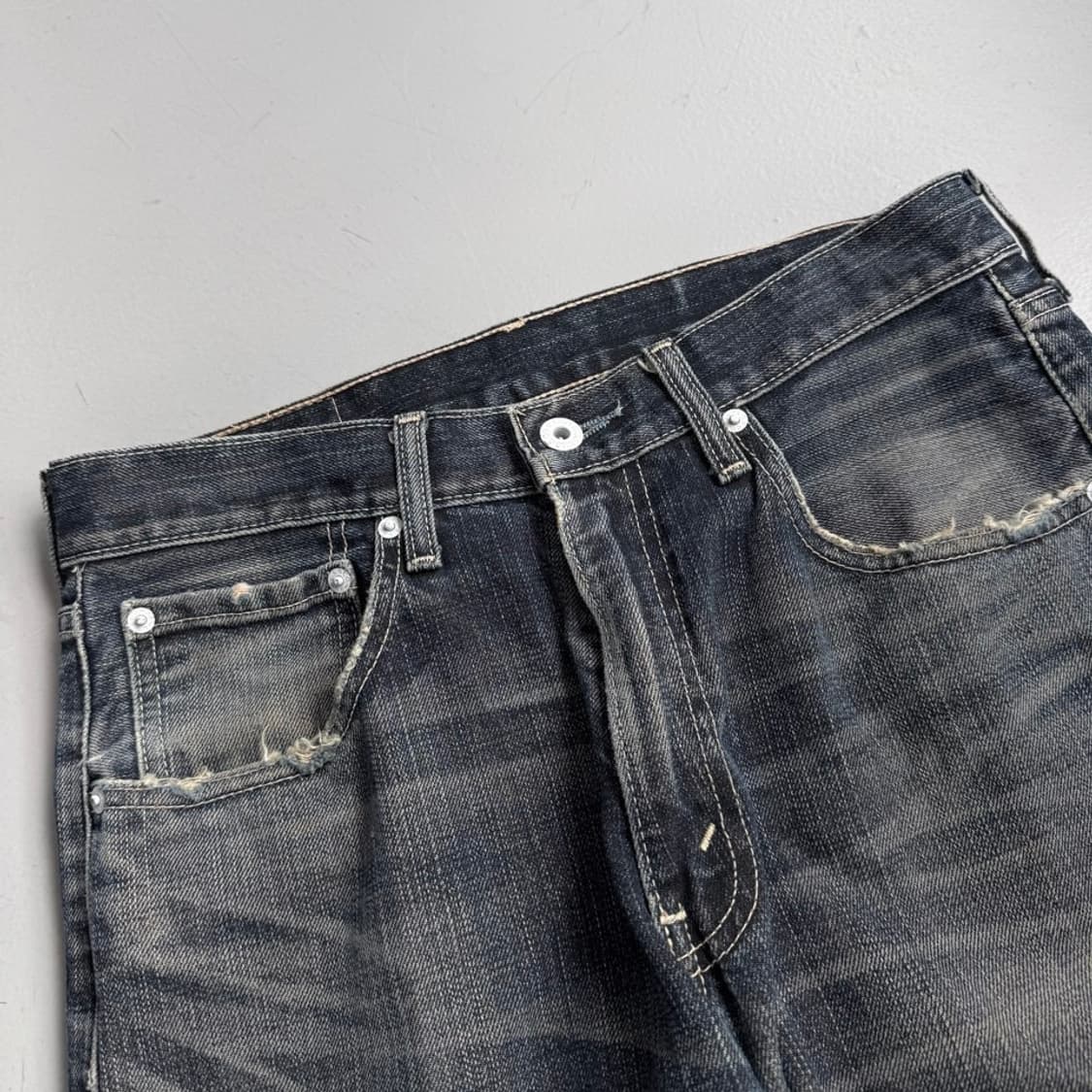 리바이스 새깅 워싱 데님팬츠 상품이미지4