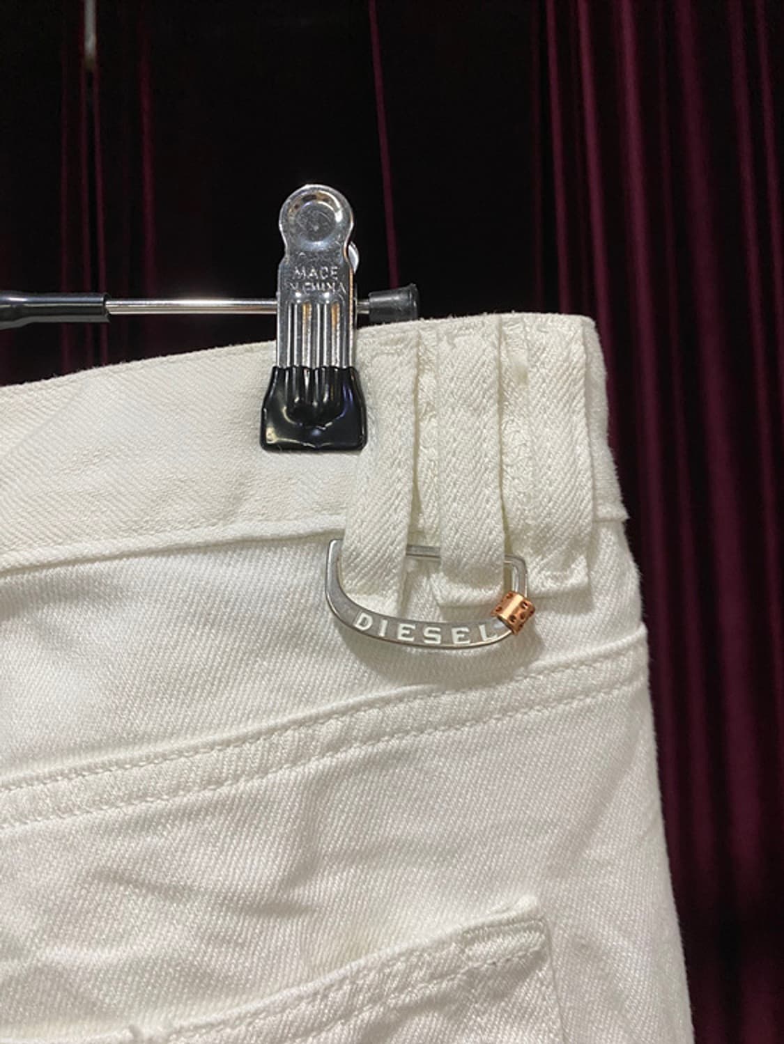 DIESEL looppy white denim pants 상품이미지6