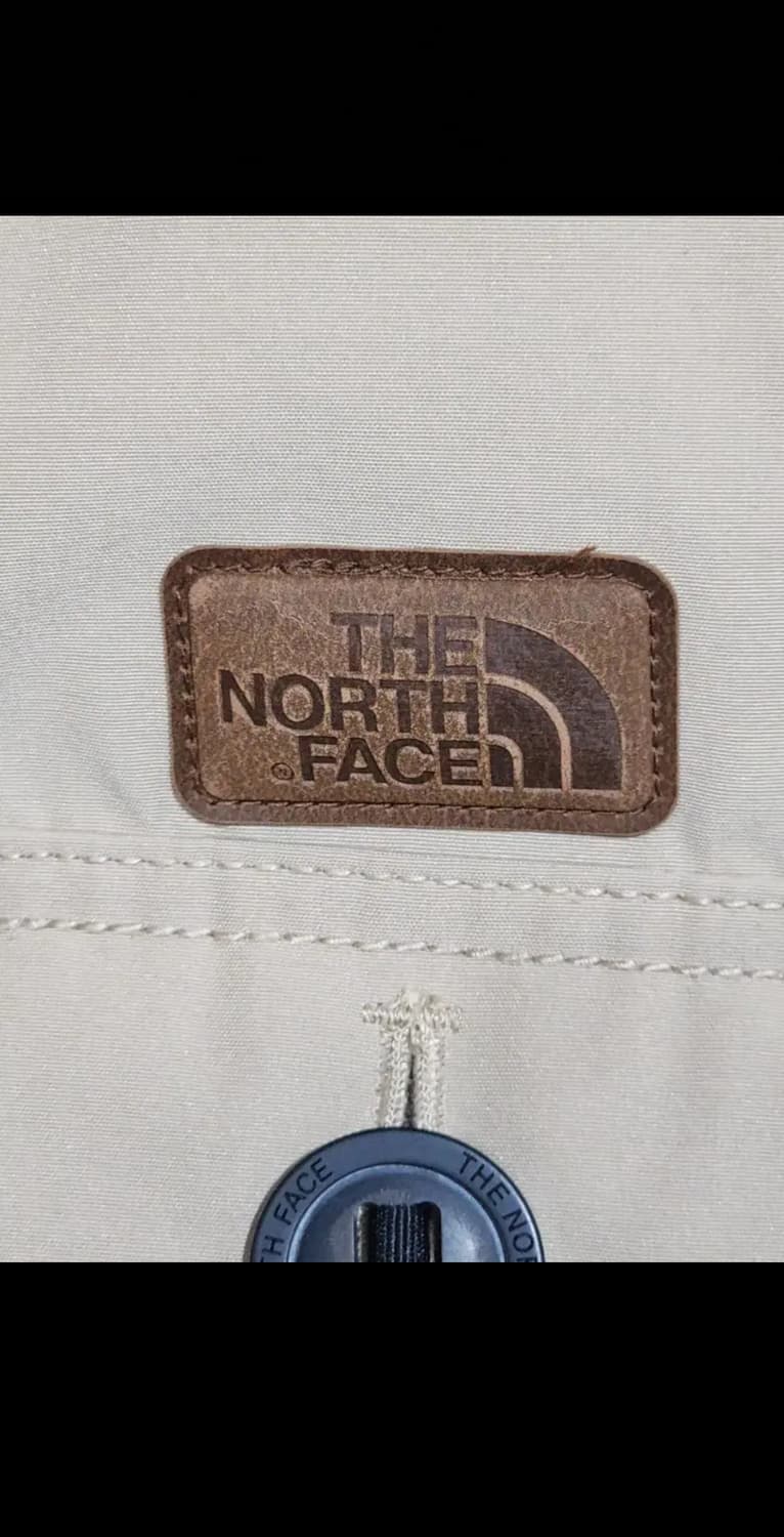 (100) 노스페이스 구스다운 패딩조끼 베이지 거위털 베스트 집업  상품이미지4