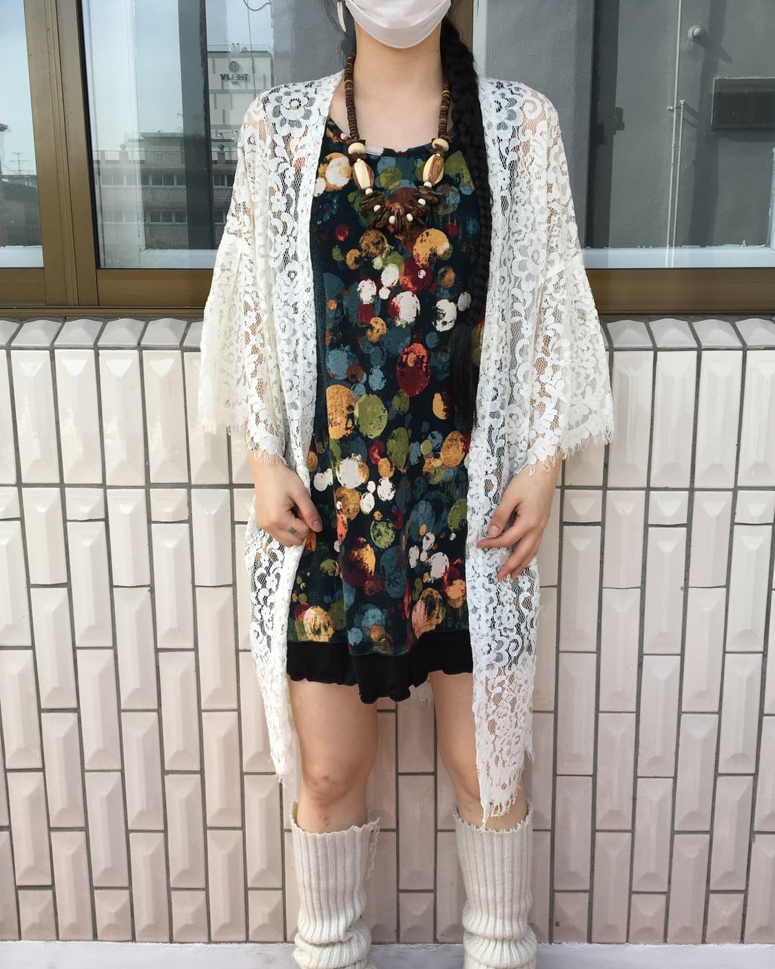 Lace open cardigan 상품이미지4