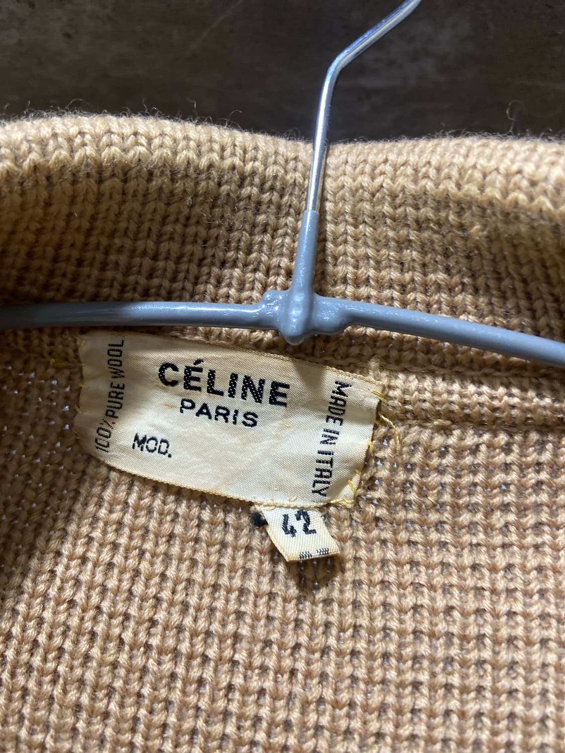 CELINE 셀린느 니트 클래식 자켓 상품이미지3