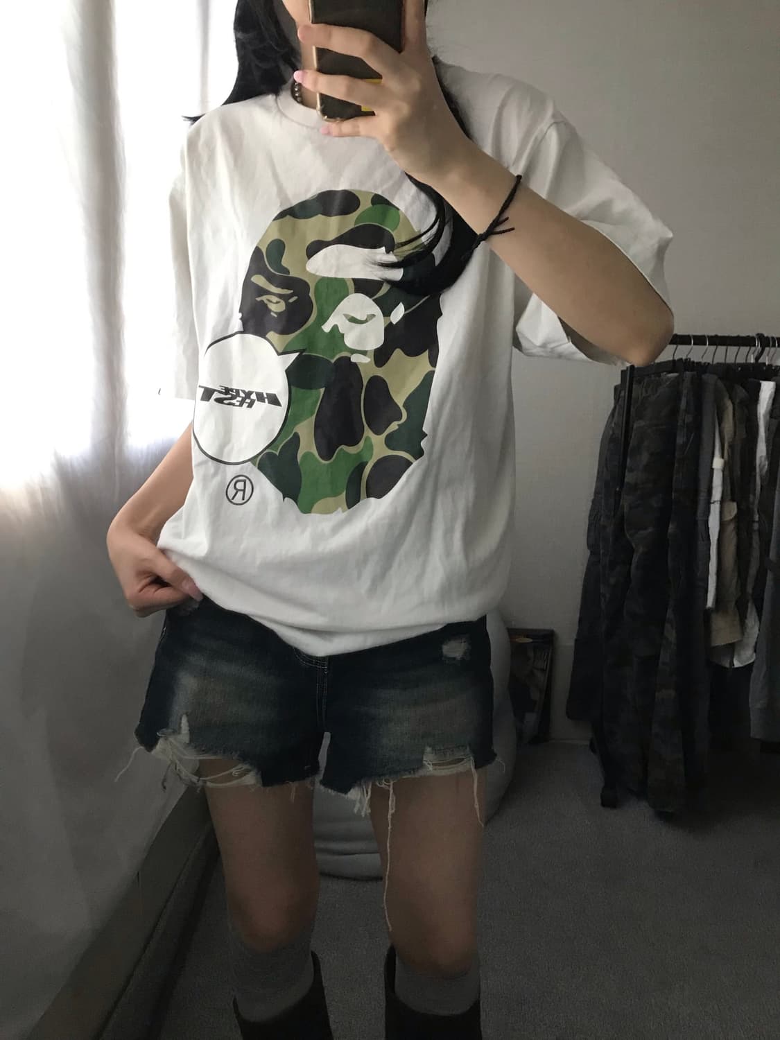 베이프 카모 반팔티셔츠 상품이미지2