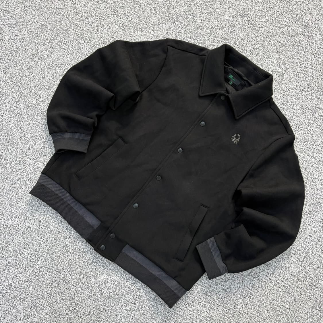 110 베네통 스펠아웃 블루종 자켓 0428J 상품이미지1