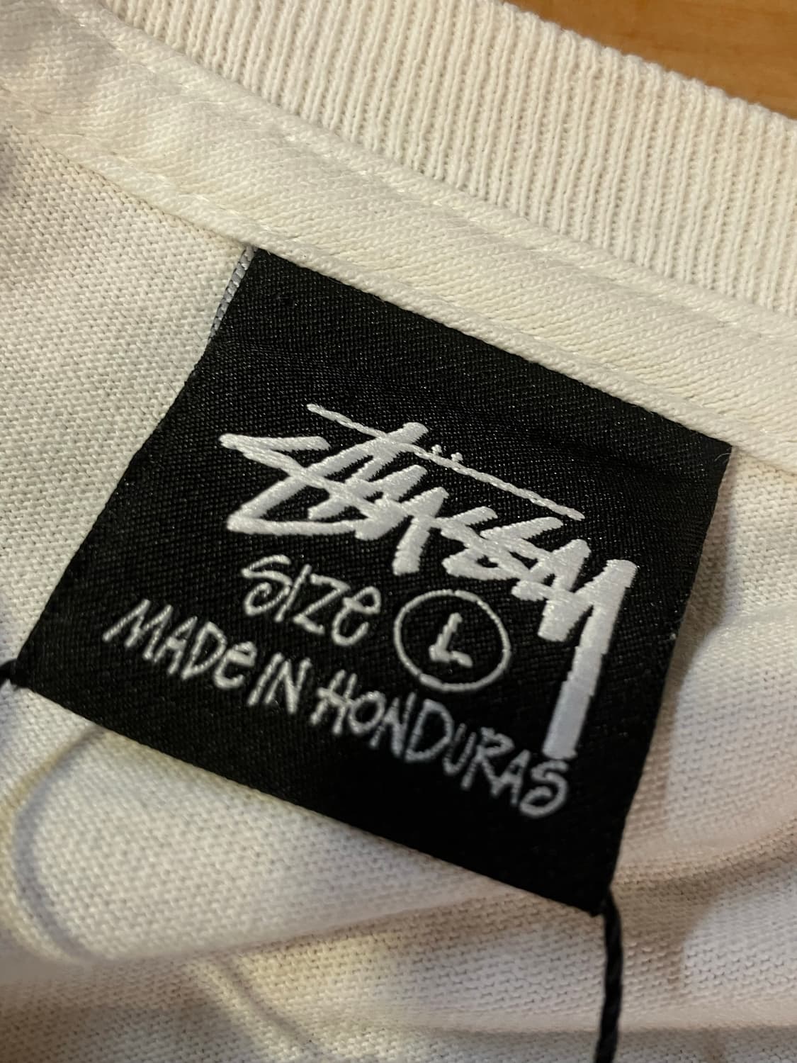 스투시 반팔 화이트 L  #csz1913  상품이미지5