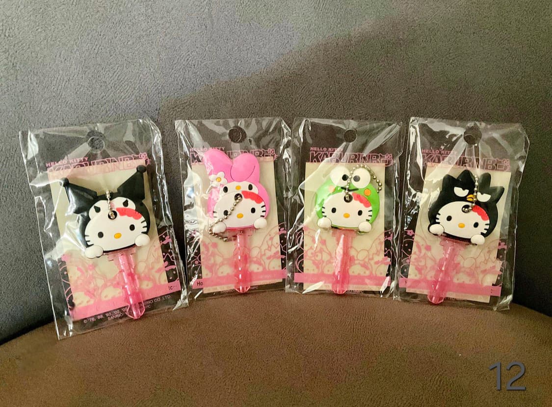 카부린보 키티4종세트, 카부린보 쿠로미,카부린보 마이멜로디, 배드바츠마루 상품이미지1